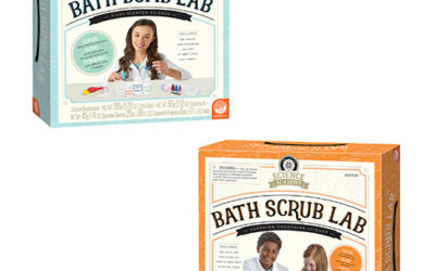 Science Academy: Bath Bomb and Bath Scrub: Set of 2 by Mindware