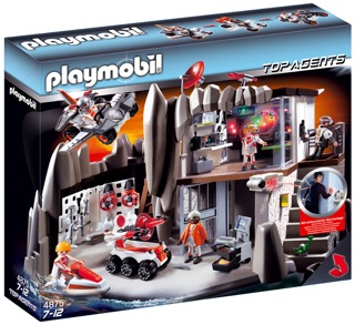 Figurine playmobil playmo in blister of nine magazine c agent top agent 