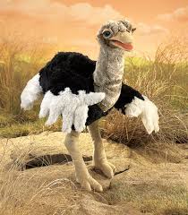Ostrich Puppet by Folkmanis