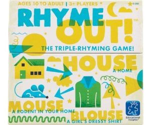 Rhyme Out: The Triple Rhyming Game by Educational Insights