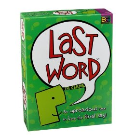 Children's educational game, Last Word