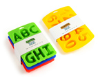 Letter and Number Ice Trays for Learning Alphabet