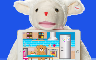 Bluebee Pals-Lily the Lamb-Talking Educational Learning Tool & Life Skill Companion App by Kayle concepts LLC
