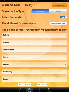 conversation builder teen app review