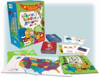 Scrambled States of America Game–Deluxe Edition by Gamewright