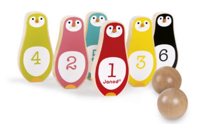 Janod Penguin Skittles Game
