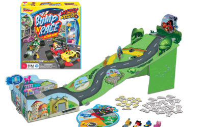 Disney Jr. Mickey and the Roadster Racers Bump ‘N Race Action Game by Wonder Forge
