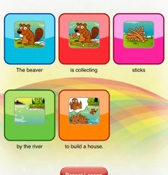 Great Apps For Speech Therapy: Rainbow Sentences by Mobile Education Store