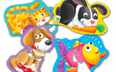 My First Shaped Puzzles–Pet Friends by The Learning Journey
