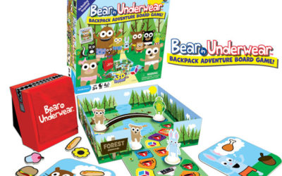 Bear In Underwear Backpack Adventure Board Game! by The Haywire Group