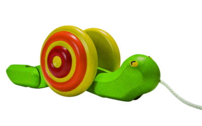 Pull-Along Snail by Plan Toys