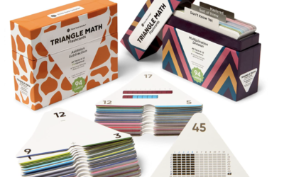 Triangle Math Flashcards Bundle by Think Tank Scholar