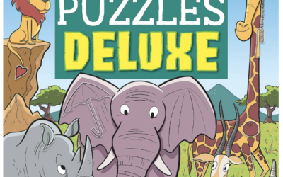 Wild Animals Puzzles Deluxe by Highlights