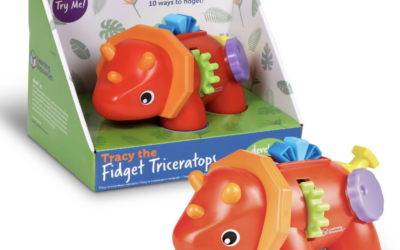 Tracy the Fidget Triceratops by Learning Resources