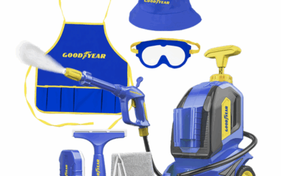 Goodyear Kids’ Water Pressure Car Cleaner Set by Red Toolbox