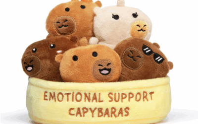 Emotional Support Capybara by Relatable