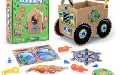 Boxineers Cardboard Vehicles set by Educational Insights